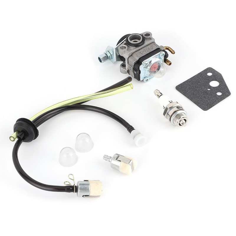 Carburetor Carb Fuel Line Kit Fit for Honda GX31 GX22 FG100 Little Wonder Mantis Tiller 16100-ZM5-80 Garden Carburetor