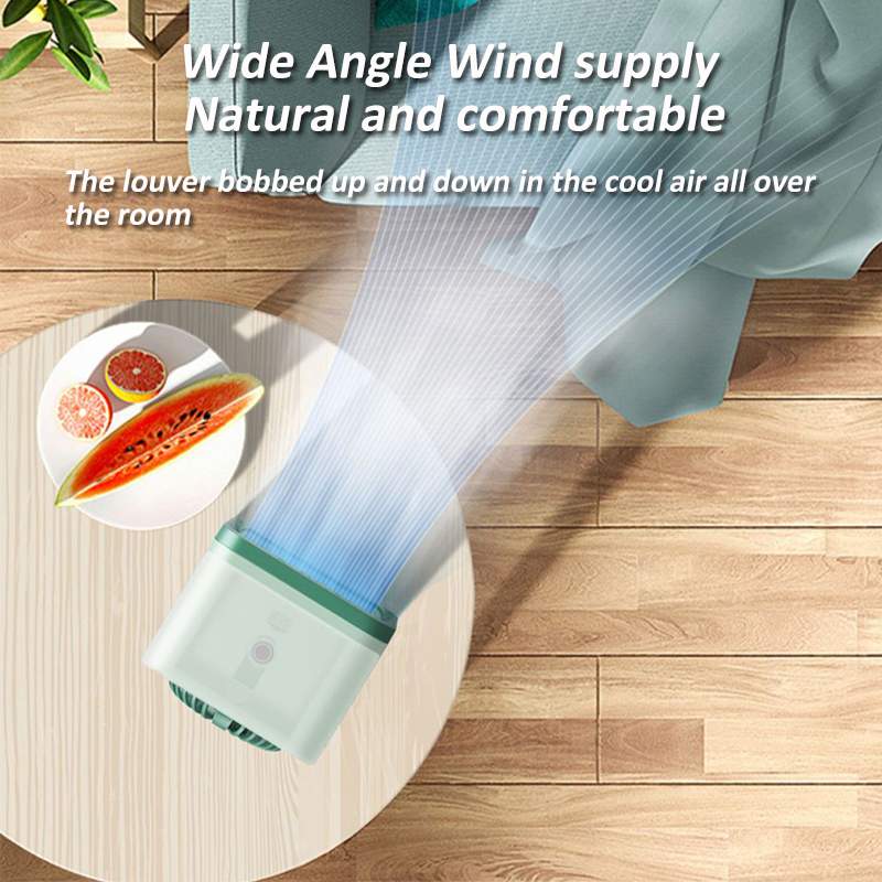 Humidificateur de climatiseur Portable, Mini, purificateur, climatiseur Portable, 3 engrenages, USB, refroidisseur d'air de bureau, ventilateur avec réservoir d'eau, climatisation pour la maison, 5V