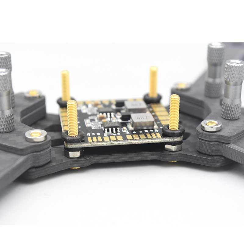 50 Uds M2 M3 O forma arandela de goma de silicona amortiguador antivibración para F3 F4 Flytower controlador de vuelo RC Drone