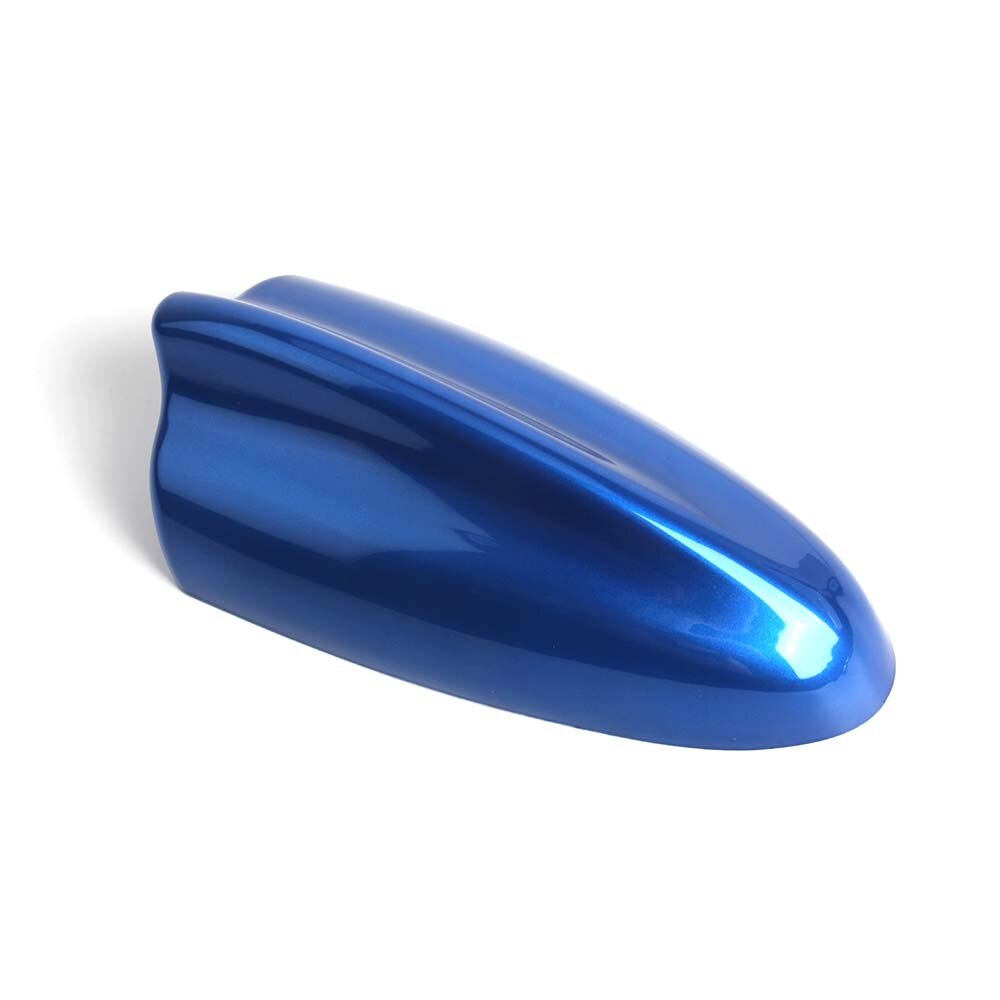Antena de aleta universal para coche, radio especial para coche, antena de superaleta de tiburón, antenas de radio de coche especiales con pegatinas adhesivas 3M: Sea Blue