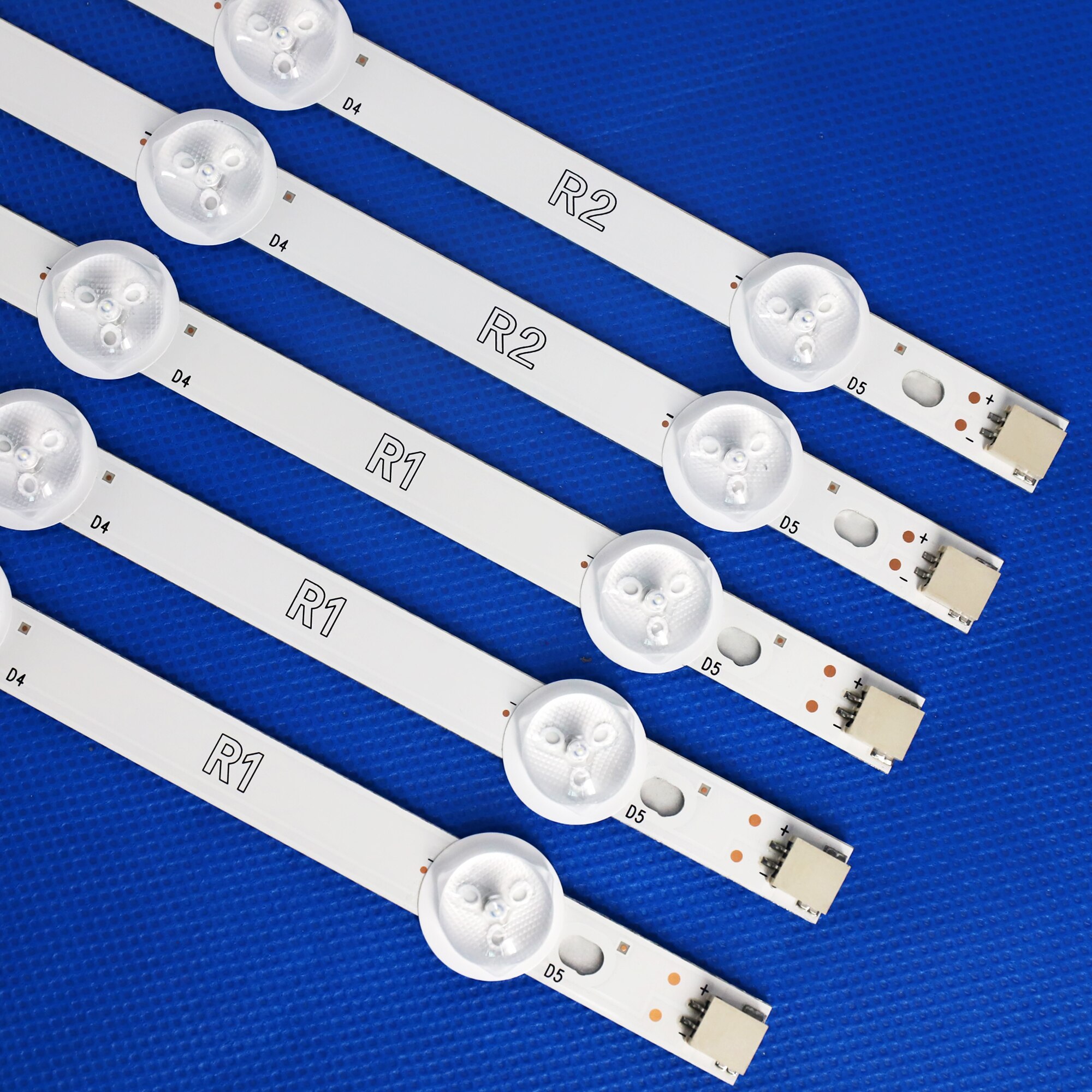 10 pcs/set LED rétro-éclairage barre Remplacement POUR LG 42LN5700 6916L-1214A 6916L-1215A 1216A 1217A 1412A 1413A 1414A 1415A