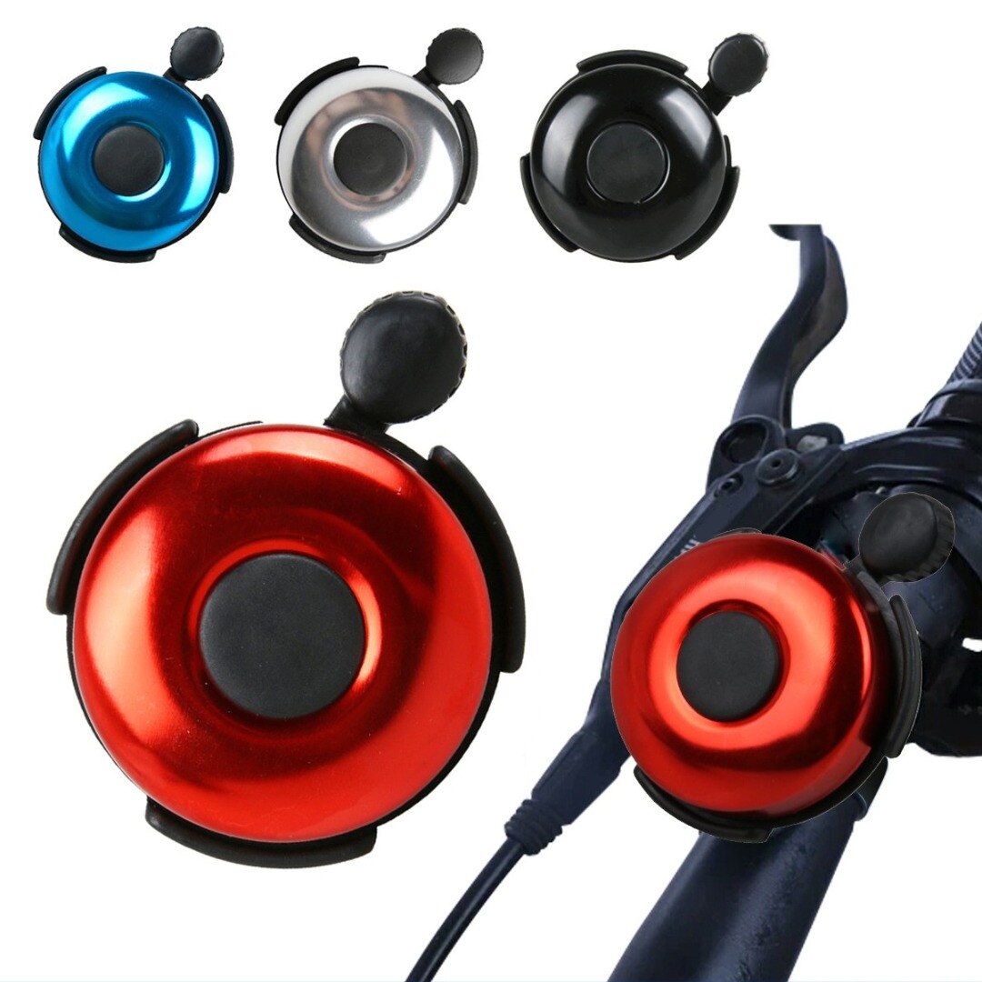Mayitr 1pc Bike Classic Bicycle Bell Cycling 22mm Handlebar Horn Ring Alarm Aluminum Alloy Cap Accessories