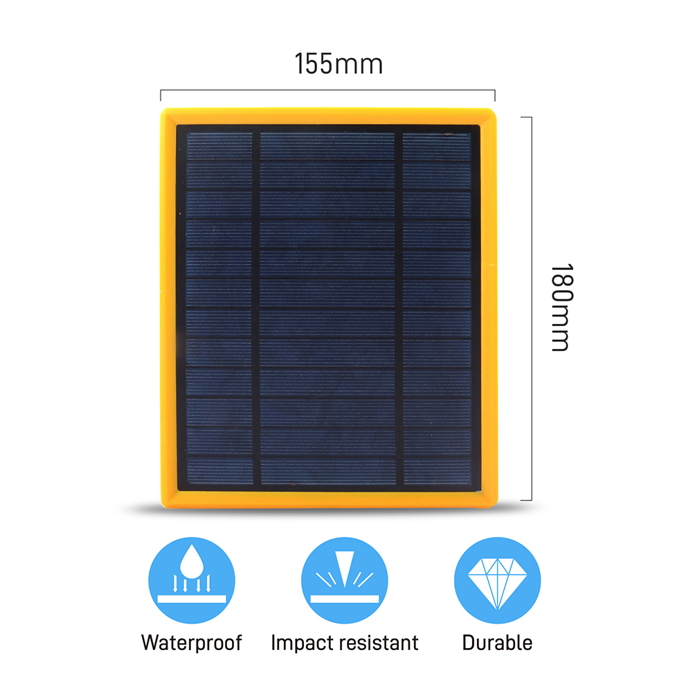 Solar Panel solar charger Fan Waterproof Outdoor Chicken House Plant Pet Ventilation Exhaust Ventilation Fan Silent High Speed