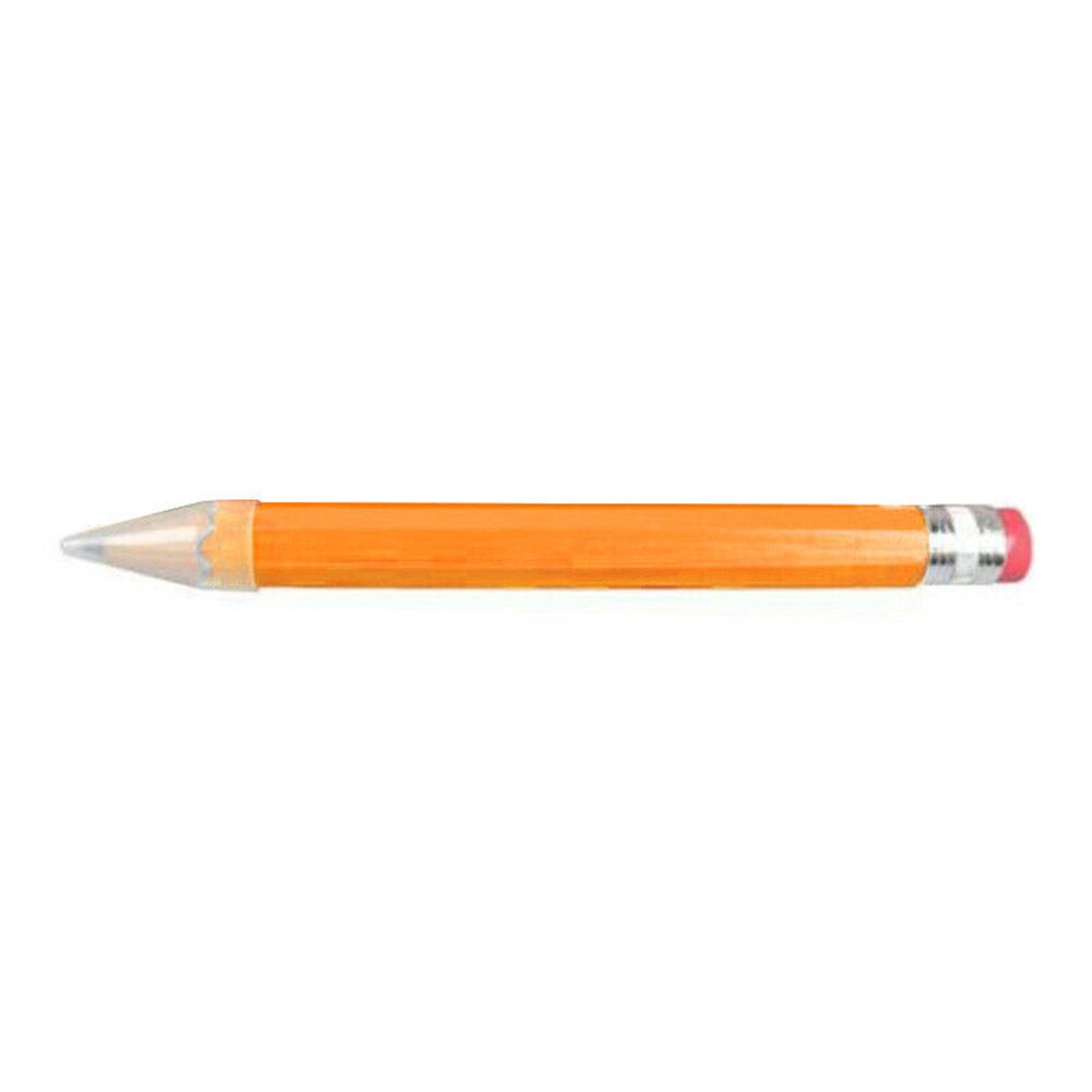 14" Inch Graphite Lead Giant Wooden Pencil Gadget Novelty School Supply for Children: Orange