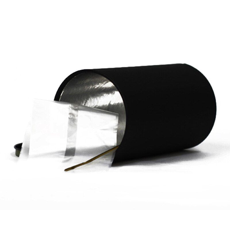 Xin jia yi emballage metal opbevaringsdåser med pagida-stil låg sort minimalistisk udvendig aluminiumsfolie til opbevaring af emnet