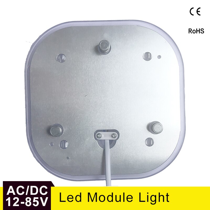 Led modul lys ac /dc 12v 24v 36v 50v 24w energibesparende udskift loftslampe lyskilde bekvem installation