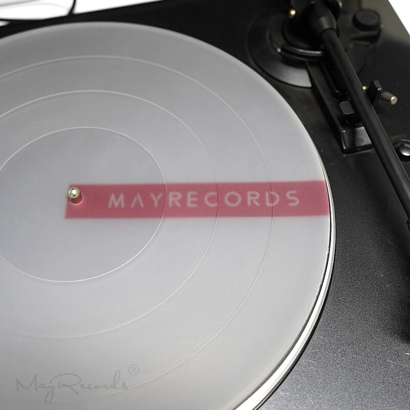 Brand 12'' LP Anti-vibration Silicone Pad Rubber LP Slip Mat for Phonograph Turntable Vinyl Thickness 3MM Flat Soft LP Mat