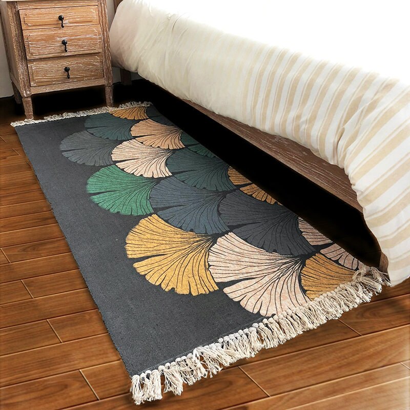 70X160cm Katoen Creatieve Zachte Tapijten Voor Woonkamer Slaapkamer Tapijt Thuis Tapijt Vloer Deur Mat Karpetten Slaapkamer Eenvoudige mat: 2