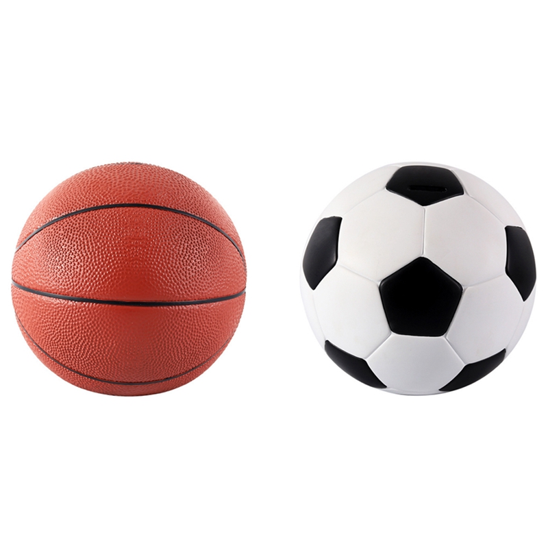 Tirelire de basket-ball créative, ornements de Change pour enfants, décoration de maison, pour enfants