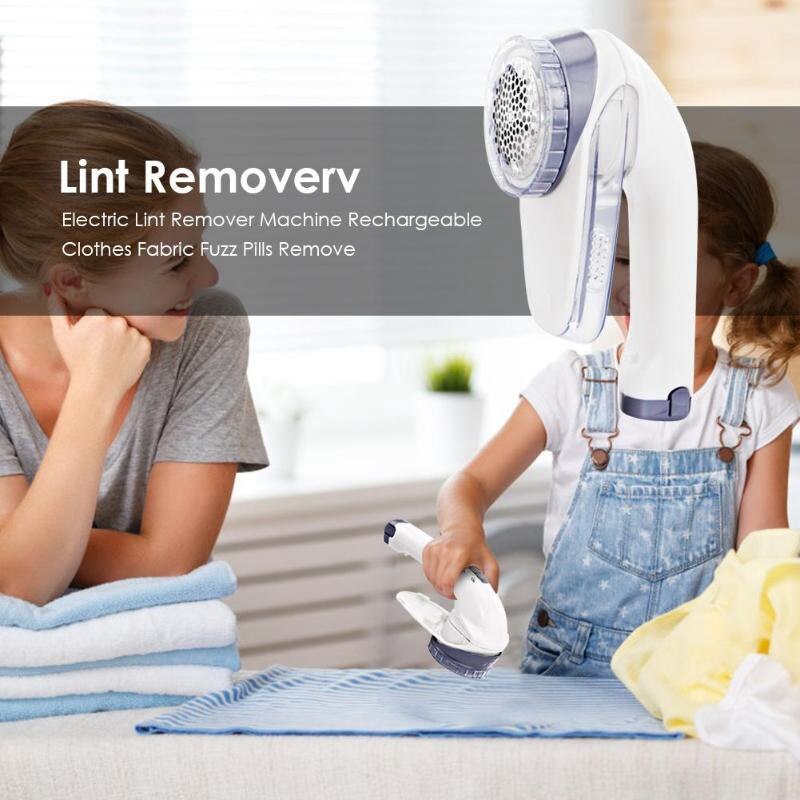 Portable Electric Lint Remover Sweater Hair Ball Trimmer Clothes Fluff Fabric Fuzz Shaver Shaving Cutter Trimmer For Home Travel