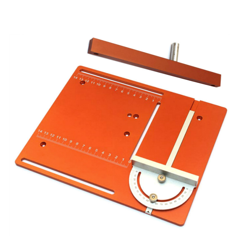 240 x 200mm zaagtafel werkbank tafelzaag cirkelzaag klapplaat met lager motor hefspindel voor 4 inch zaagblad: Hemelsblauw