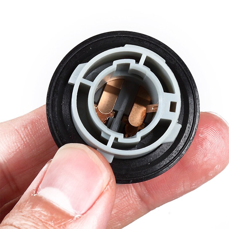 Support de lampe BAY15D, 2 pièces, lumière de freinage pour voiture, douille d'ampoule 1157, adaptateur P21/5W, connecteur de Base, accessoires
