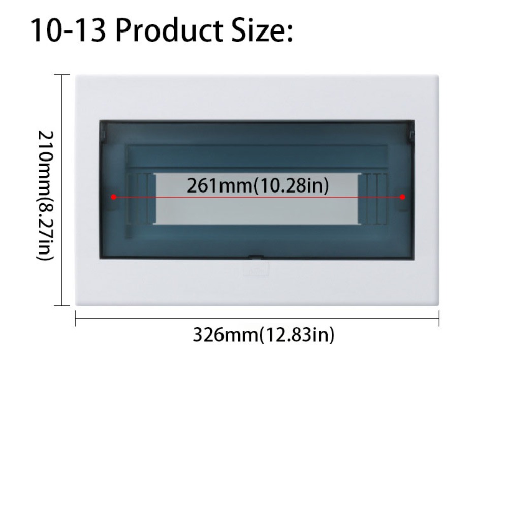 Cubierta de caja eléctrica resistente a la intemperie, tapa transparente, Material plástico, caja de distribución de plástico, caja de protección decorativa: Verde militar