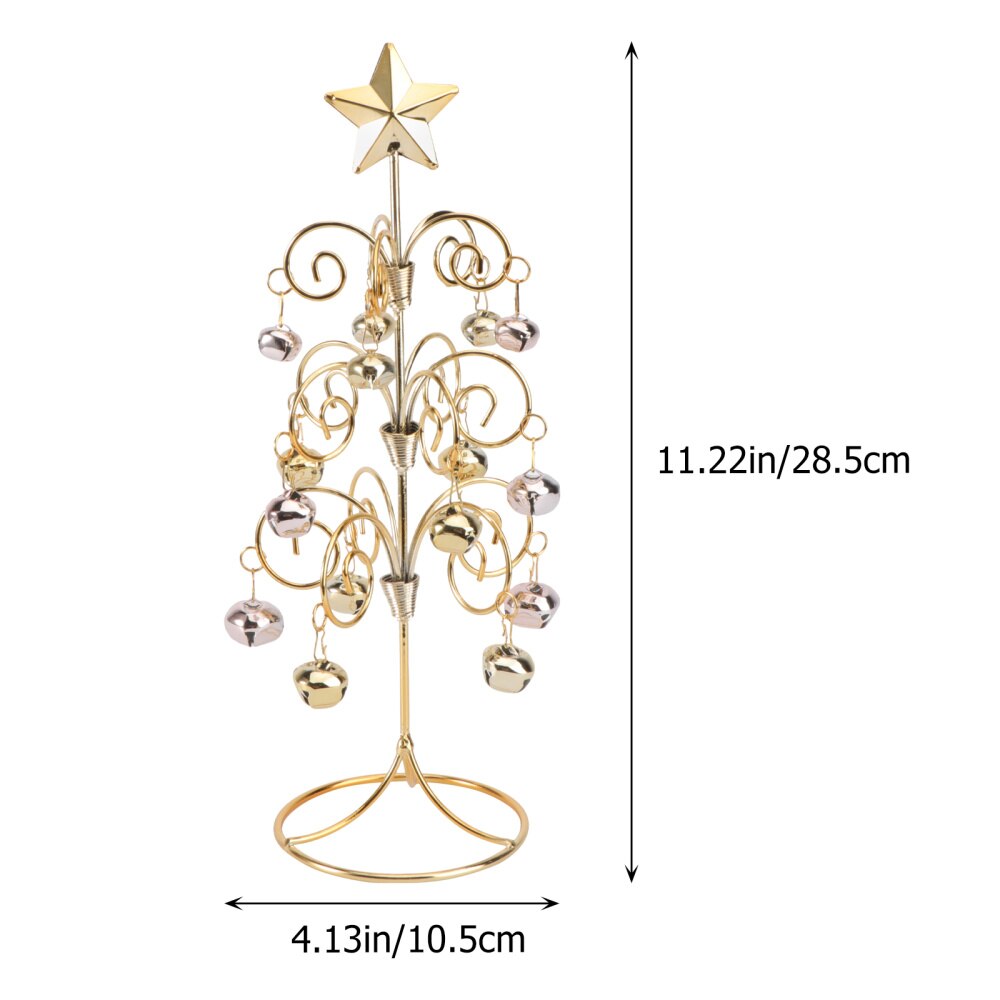 1 Pc Metal DIY Christmas Tree Exquisite Chic Venue Decoration Prop (Golden)