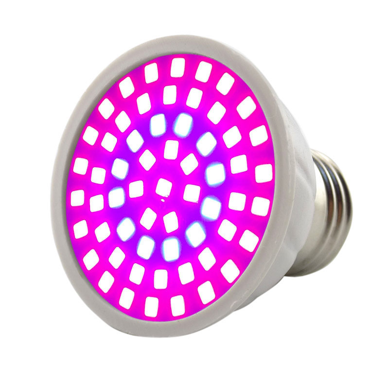 Led-växtlampa fytolampa fullspektrum blomlampa  e27 för inomhusväxthus odlingstält hydroponisk  k5