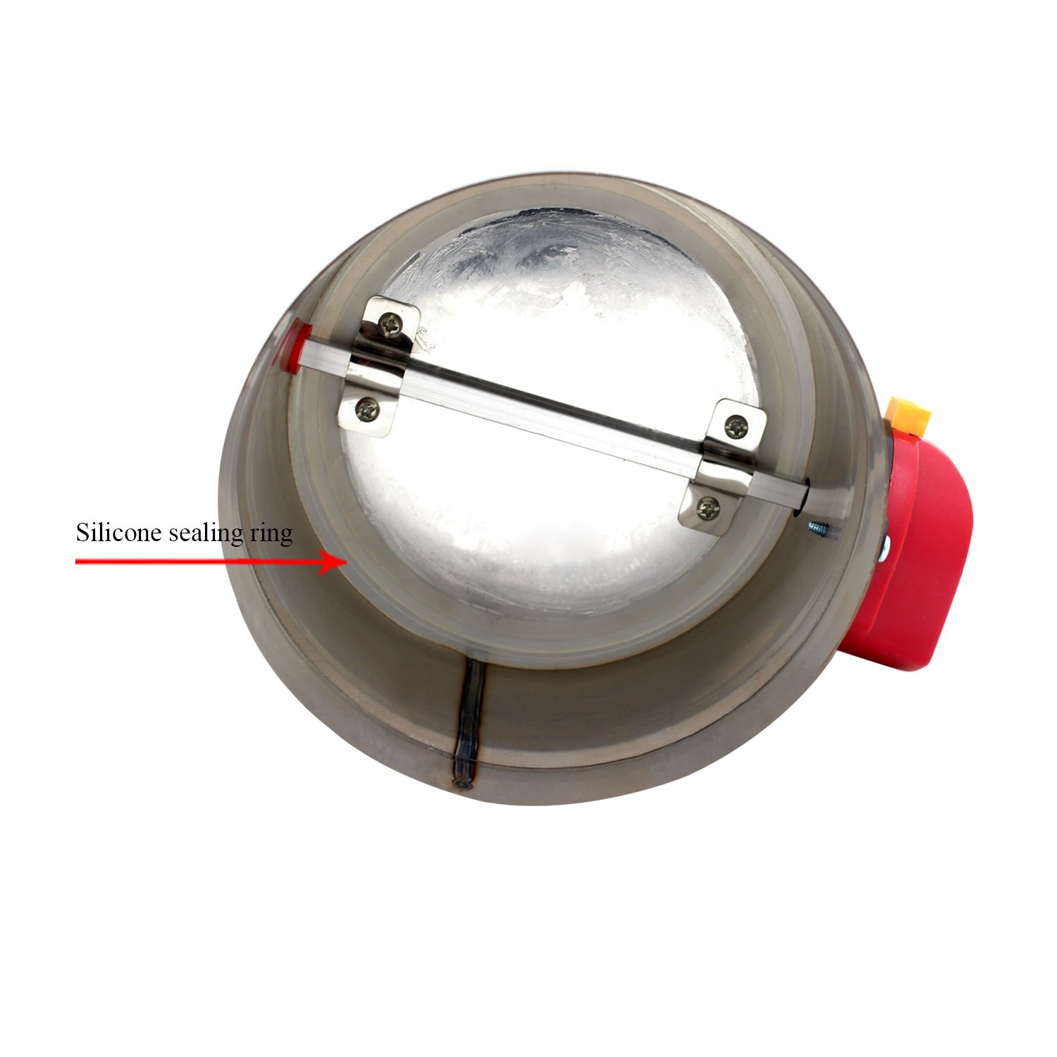 1 piece 220v/110V HVAC motorized damper air regulation damper duct valve diameter 80 100 125 150 200 250 mm with switch