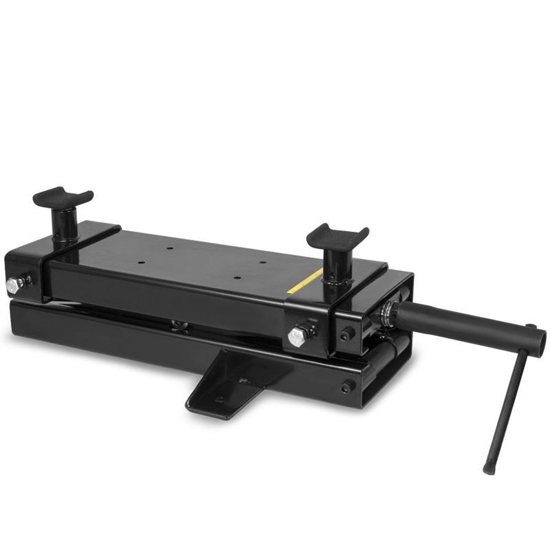 500KG Scissor Hoist Jack Lifting Cranes Motorcycle Repair Stand Center Scissor Lift Hoist Workshop Bench Lifting Tool(450*150mm)