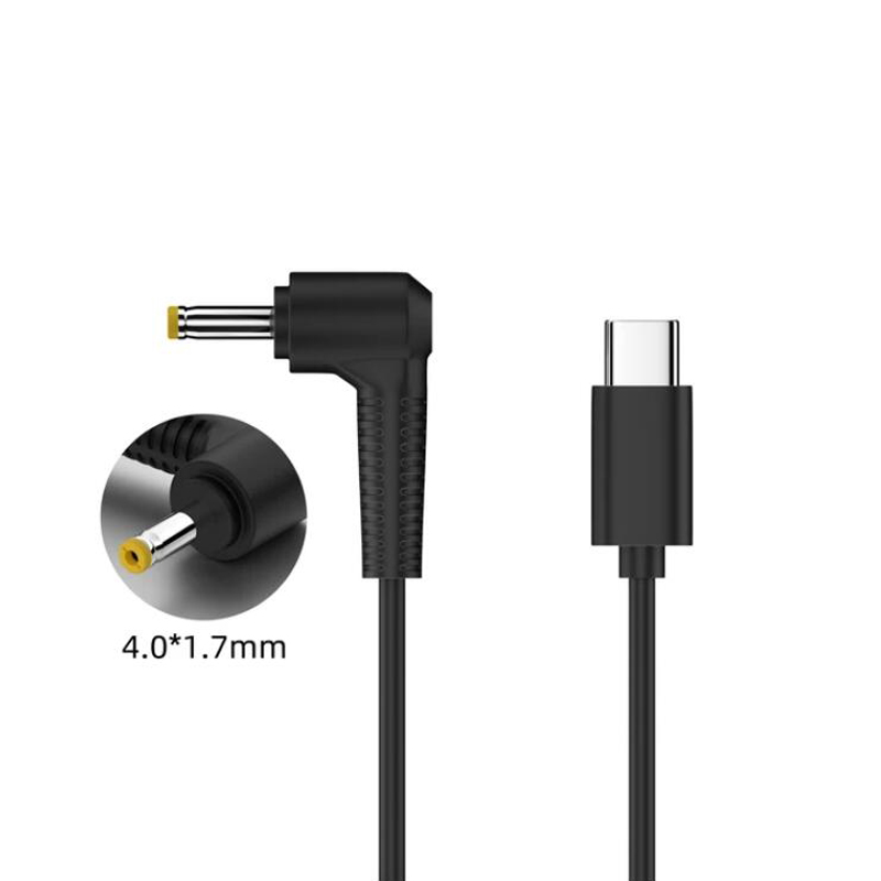 Cavo adattatore USB universale tipo C PD 9V 12V 15V DC 5.5x2.1mm 4.0x1.7mm 3.0x1.1mm cavo di alimentazione per router mini altoparlante ventola: Blu / 0.2m