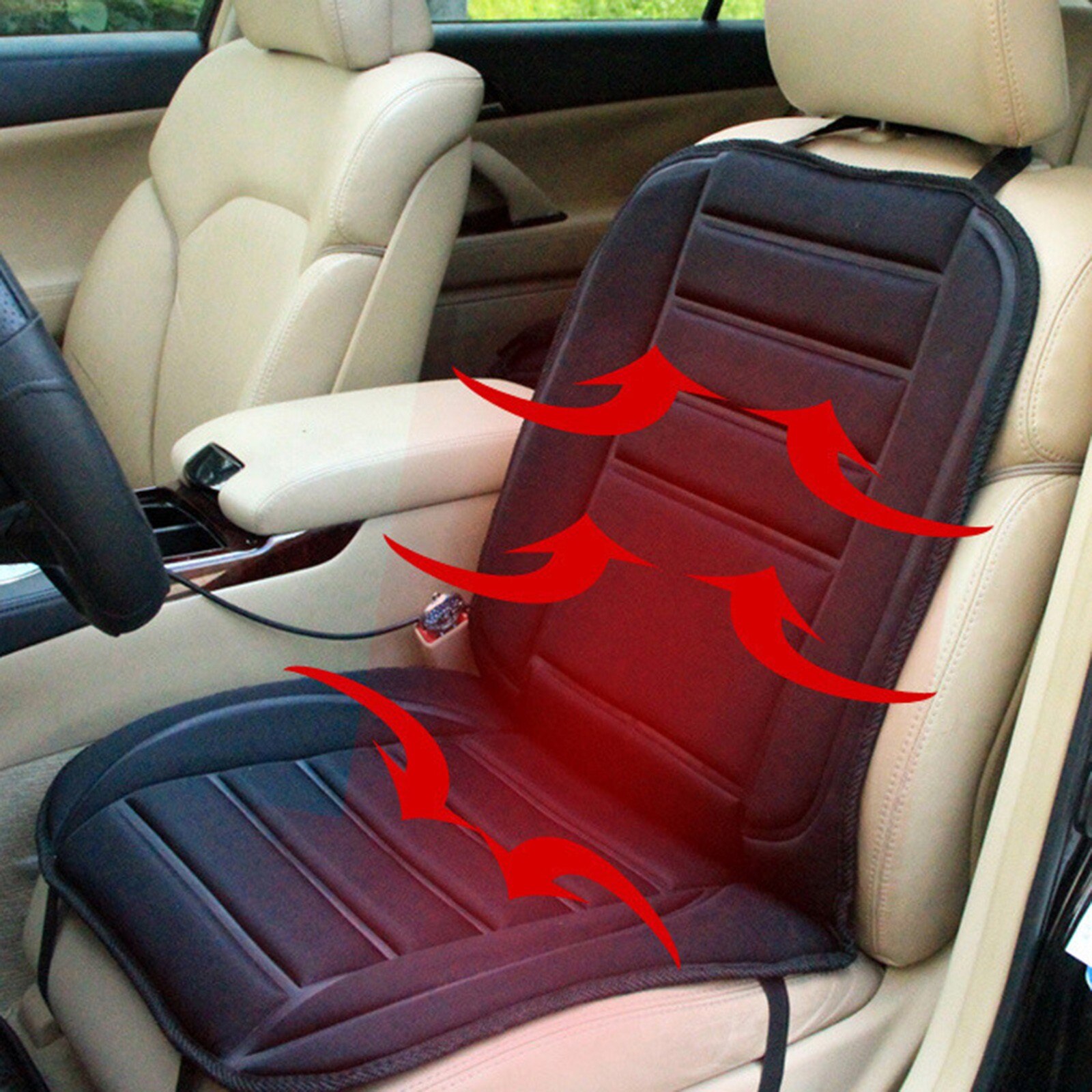 Snelle Verwarmde Zitkussen Elektrische Verwarmde Autostoel Cover Winter Heater Warmer Auto Stoel Kussen Quick Verwarmde Seat # BL3