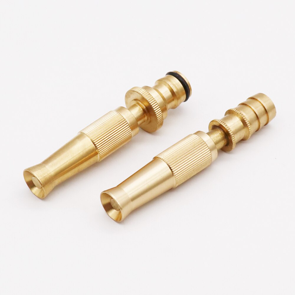 Garden Irrigation Spray Gun Adjustable Brass Sprinkler Garden Hose Sprinkler System Car Wash lawn Watering Water Gun 1 Pc