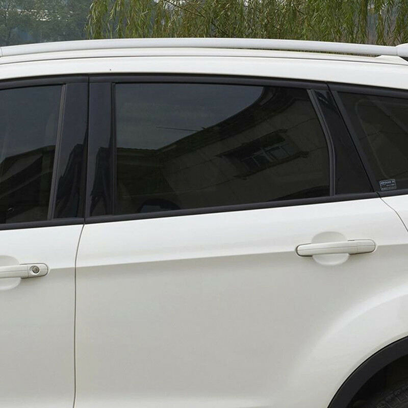 Black Car Window Tint 5% VLT Sticker Decal Film With Scraper Sun Shade Protector