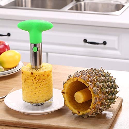 403 Stainless Steel PP Pineapple Slicer Easy Fruit Parer Cutting Tool Pineapple Corer Peeler Cutter Kitchen Tools