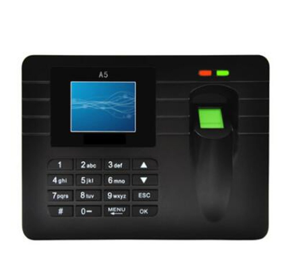 Free Drive 2.4 inch TFT Fingerprint Time Clock Recorder Attendance Access Machine