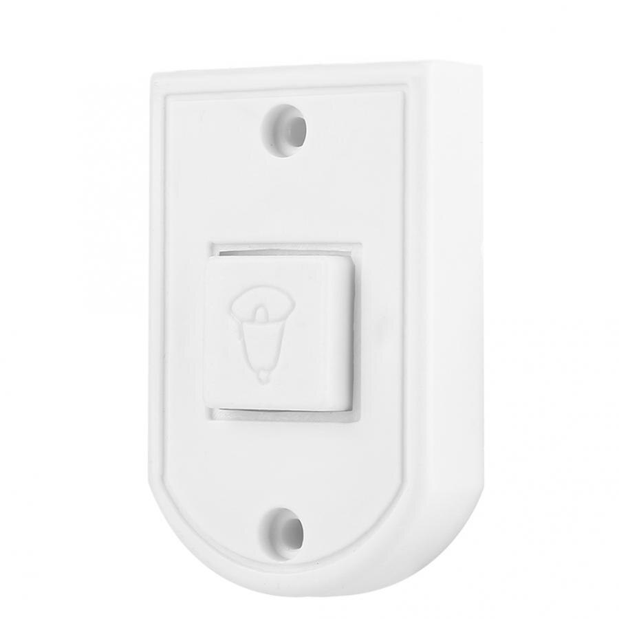 Wired Doorbell School Hospital Laboratory Ring Bell Chime ABS Wall Mounted Tape Attached Door Bell Office Access Control System