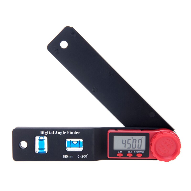 180mm Mini Digital protractor Angle Rule Electronic Protractor angle finder Level Measuring Gauge meter