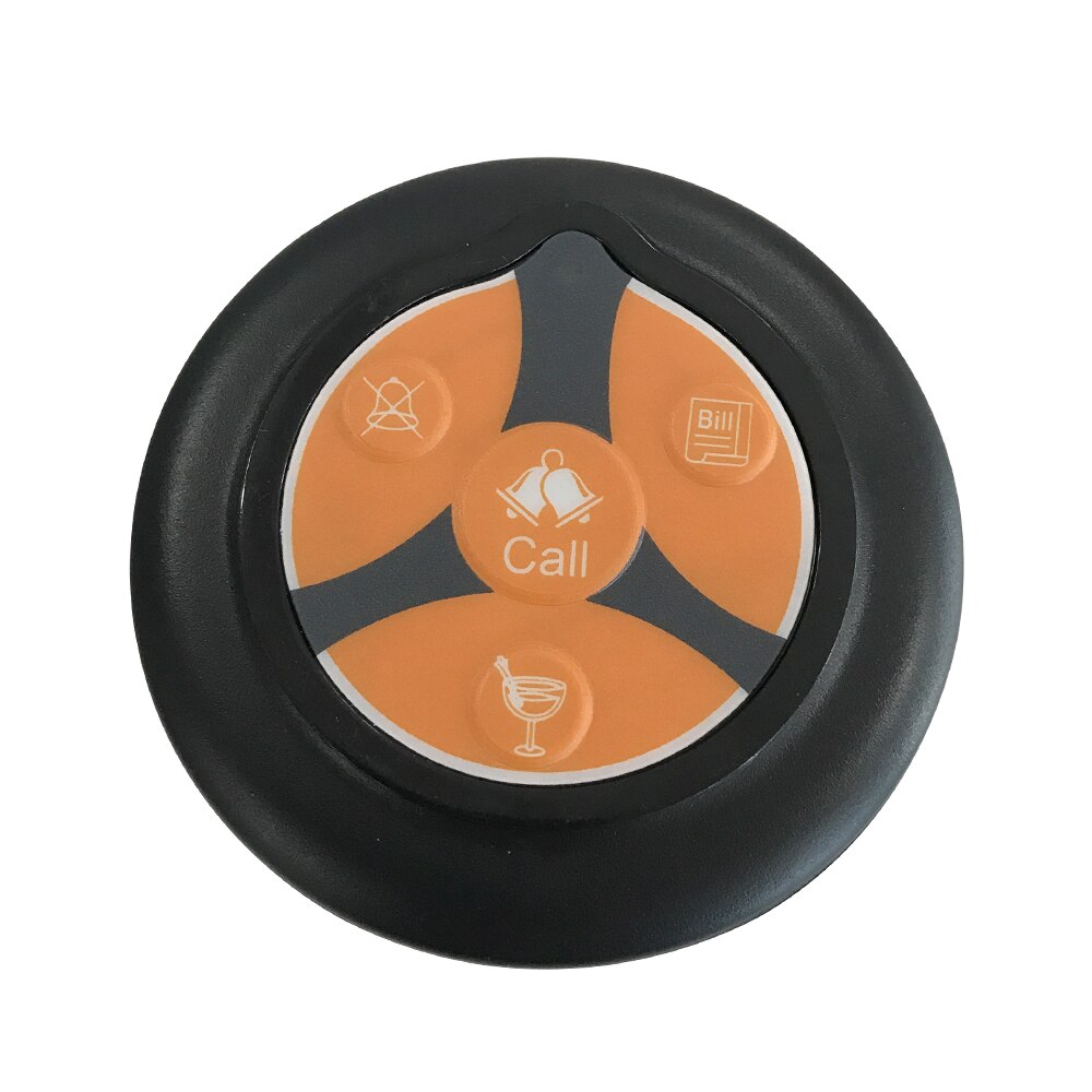 JINGLE BELLS Wireless Waiter Calling System For Restaurant Service Pager System 1 Watch Receiver 5 Call Button Hotel Call Bell