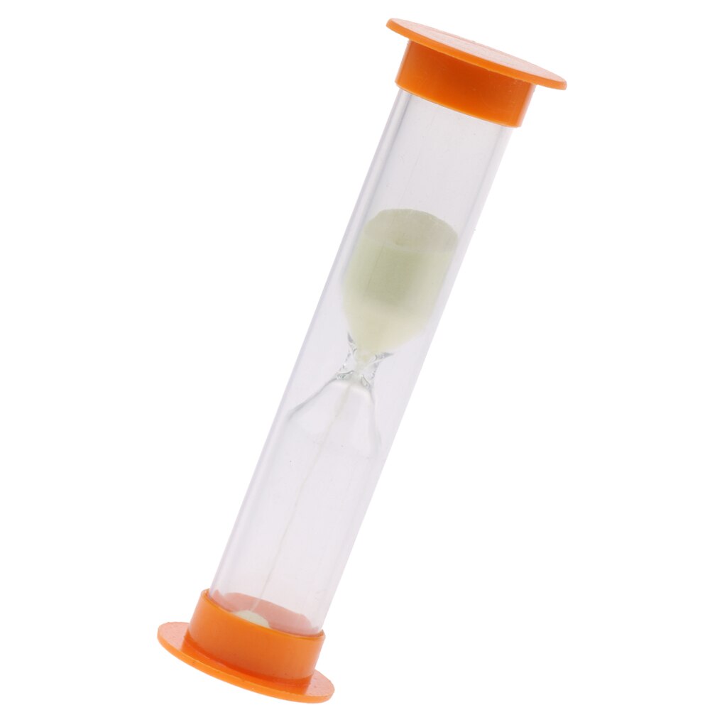 1 Minute Kunststoff Sanduhr Sand Timer (Glow In The Dark) Party Spiele Requisiten