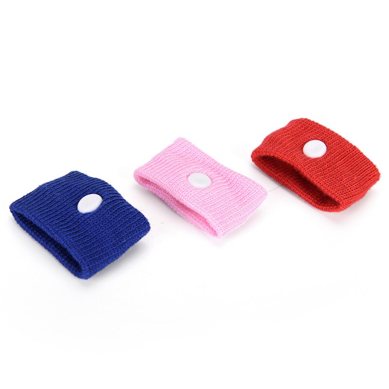Muñequera reutilizable de algodón para viajes, pulsera colorida de viaje con movimiento, antináuticos, por avión, 1 ud.