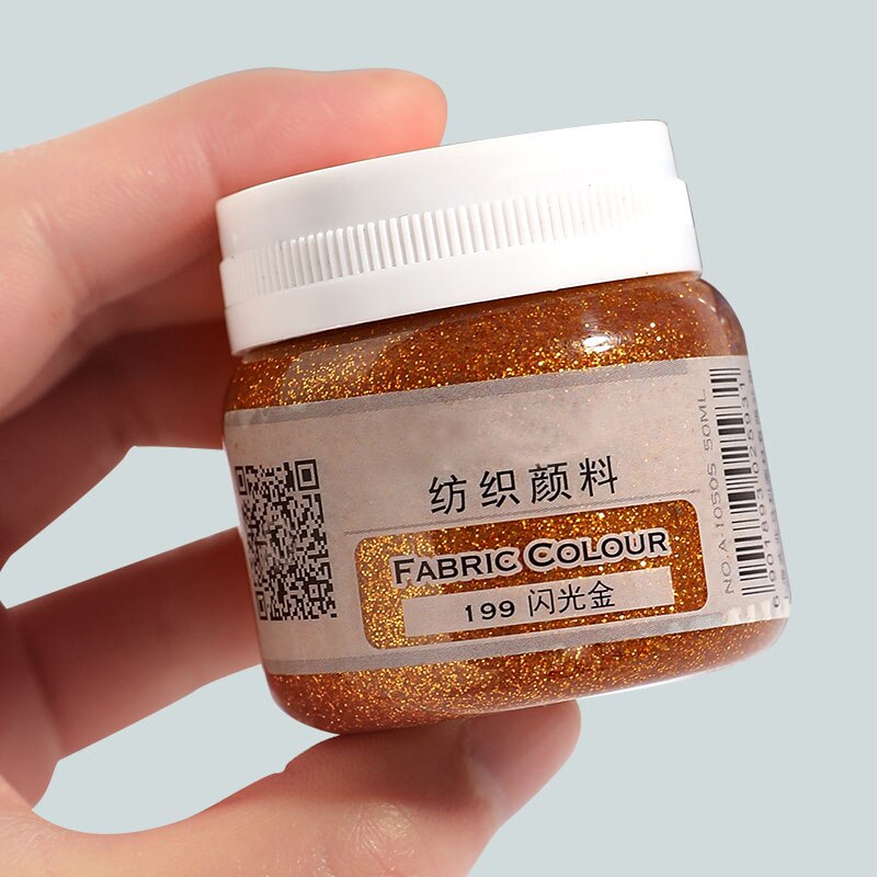 60ml Acrylic Paint Textile Fiber Pigments T-shirt Doodle Diy for Statuary Coloring DIY Hand Clothes Painted Graffiti Pigments