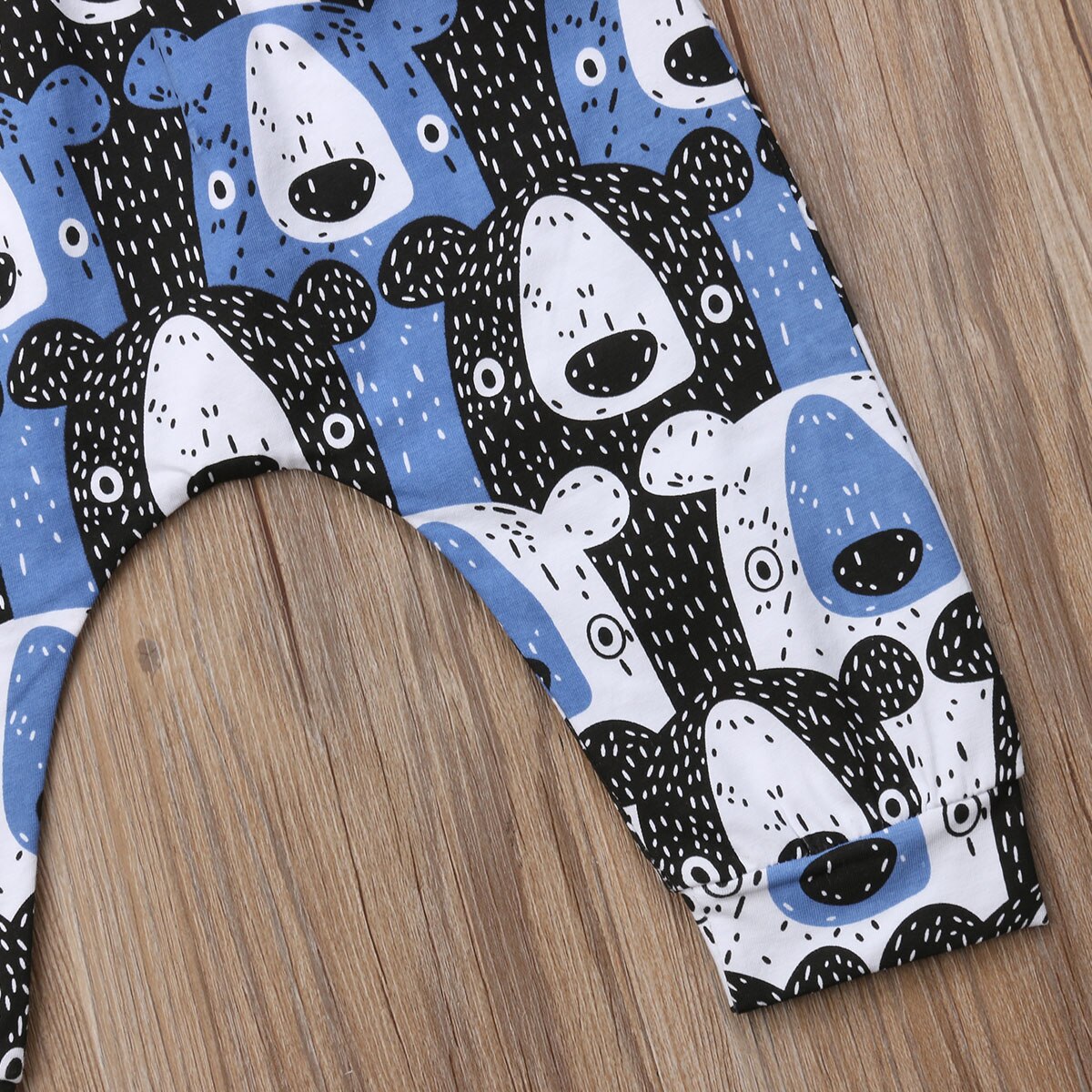 0-3T Kids Baby Boys Girls Bear Animals Bottoms Harem PP Leggings Pants Trousers