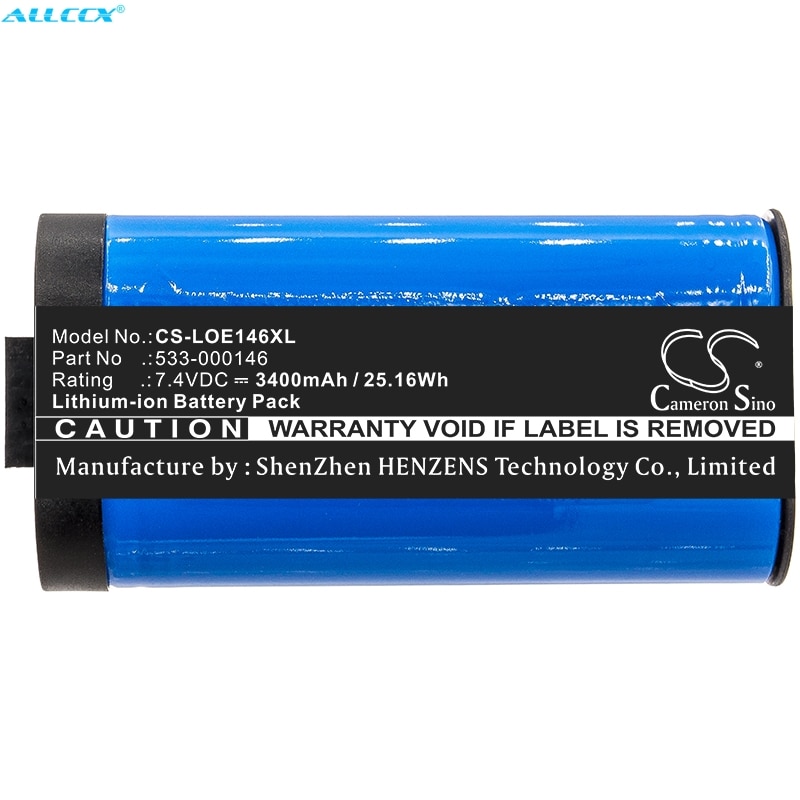 Batería de 2600mAh/3400mAh para Logitech 084-000845, 984-001362, Megaboom 3, S-00171, Ultimate Ears Megaboom 3