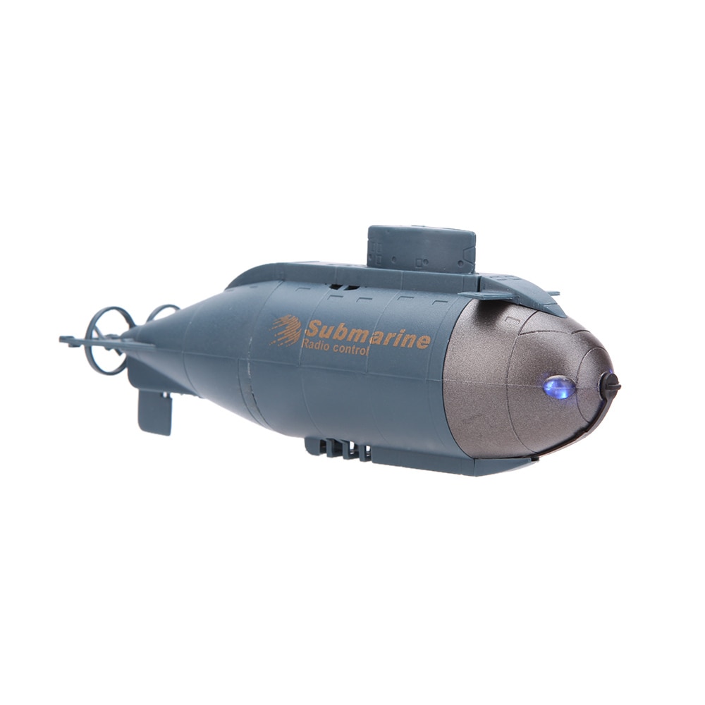 mini 777-216 rc submarine afstandsbediening toys met 40 mhz zender blauw kleur
