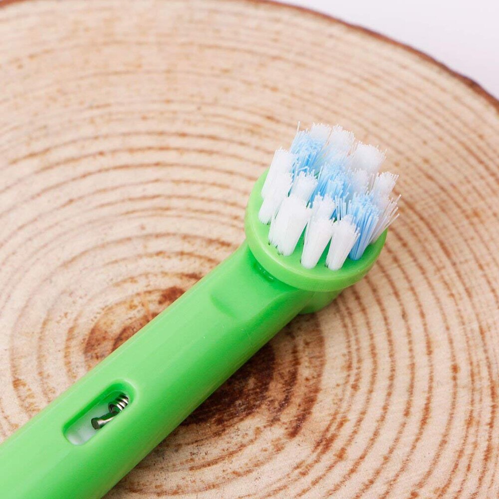 4 stk udskiftning børn børn tandbørstehoveder til oral-b elektrisk tandbørste passer advance power / pro health / triumph /3d excel