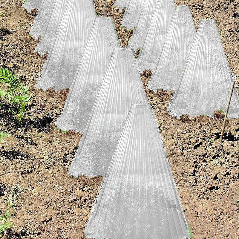 Cloches pour plantes de jardin, 20 pièces, couverture contre les escargots/Influences météorologiques pour les soins et la Protection des plantes, couverture de Protection efficace des plantes