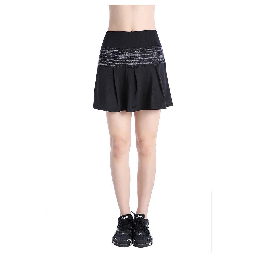 East hong dam pocket sport golfskor träning löpning tennis kjol med innershorts