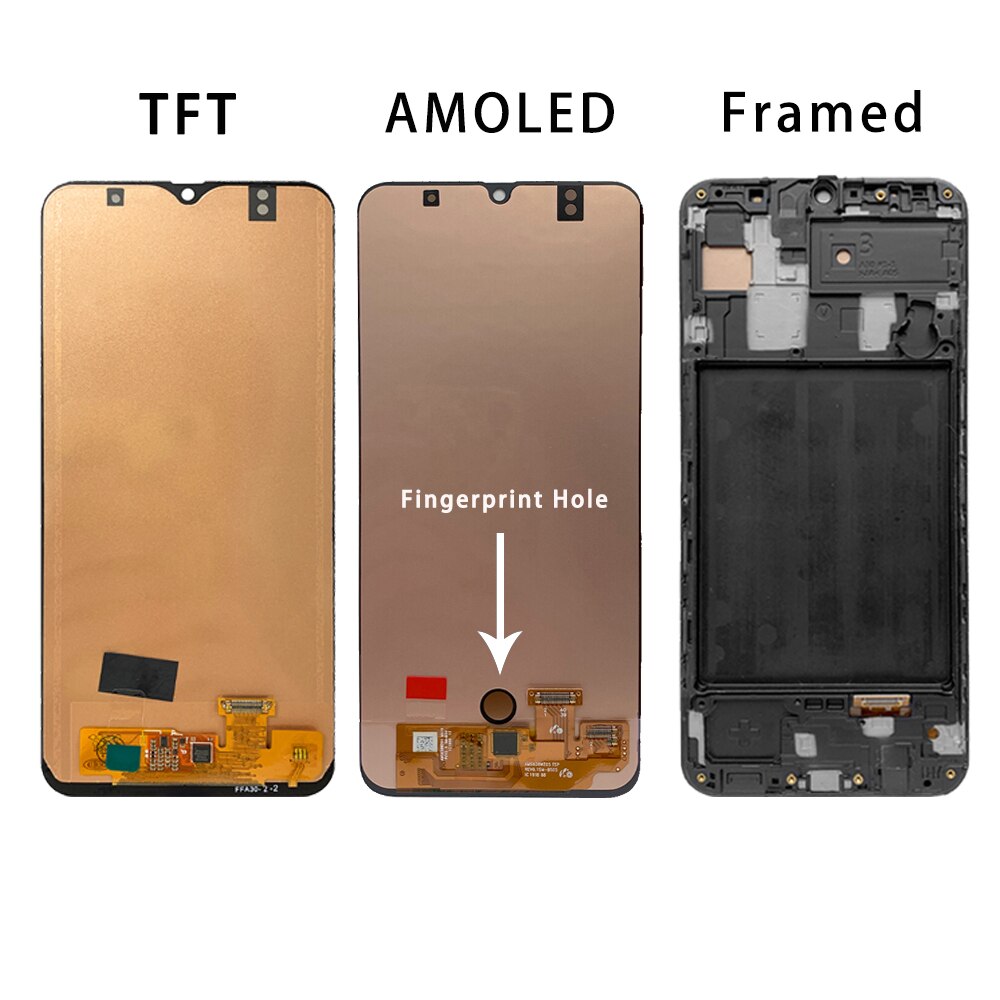 SUPER AMOLED For Samsung GALAXY A30 LCD Display Touch Screen With Frame Digitizer Assembly Original A305/DS A305FN A305G LCD