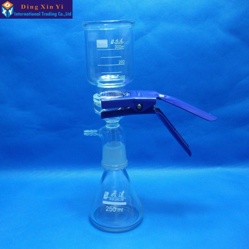 250ml Vacuum filtration apparatus,membrane filter,Sand-Core Filter Equipment