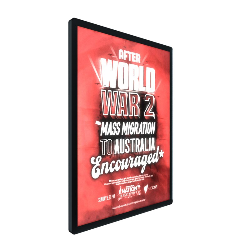 led display graphics light light box trade show displays blank led board