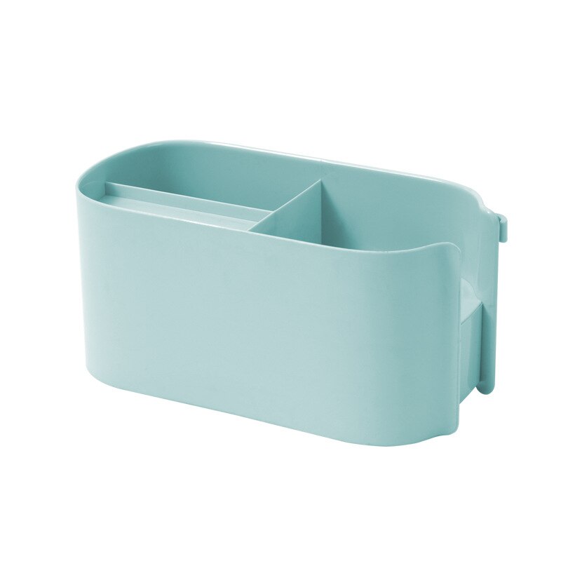 Duży kaliber dmuchawa stojak łazienka wodoodporna multi-krata bez gwoździ ściana ssąca typ półka łazienkowa: Niebieski