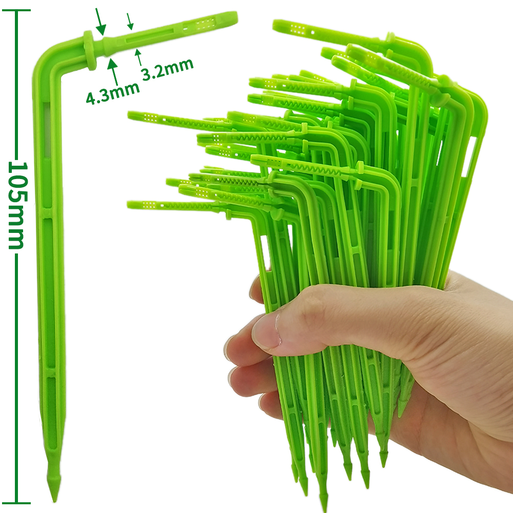 Oasis-sistemas de riego por microgoteo para jardín, kit de goteros de flecha de 3/5mm, para invernadero de bonsái en maceta, 10-100M, 4L, 8l/H