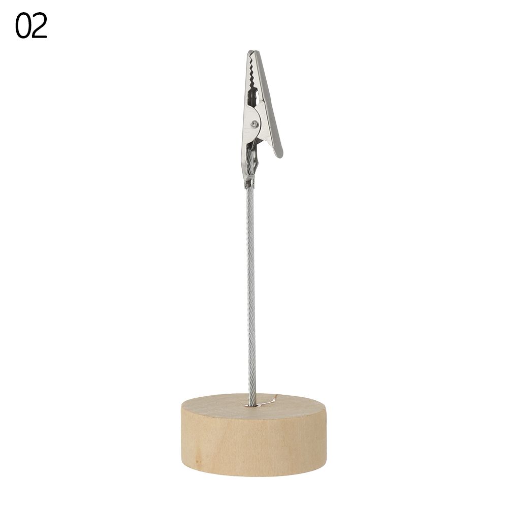 Pinces à documents de forme carrée, décoration de bureau, support de dossier de messages, carte de Place, Clips de Photos, support de chiffres de Table: 2