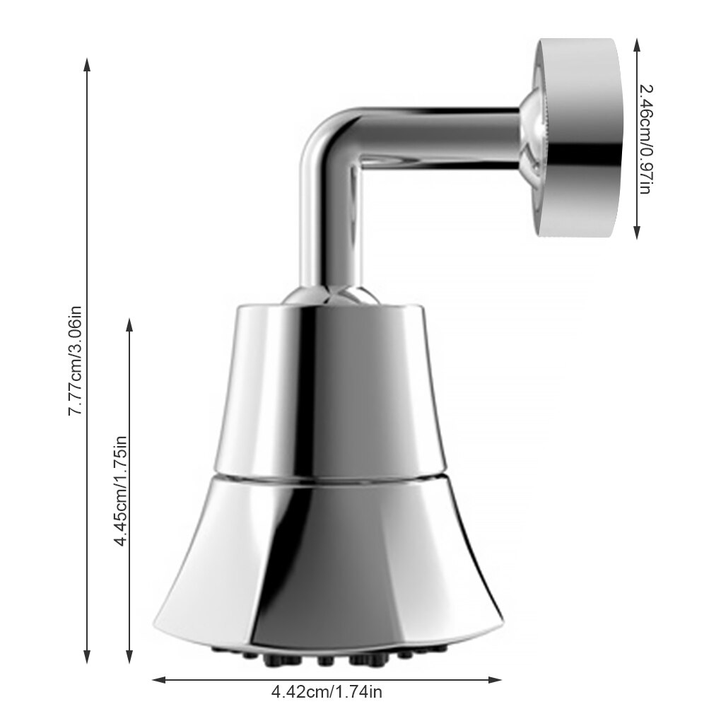 Kraan Keuken SplashProof Douchekop Rubber Univers... Grandado