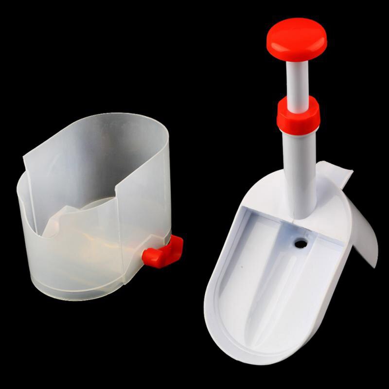 Novelty cherry cutter, stone removal tool, kitchen utensils, bone removal tool and olive container