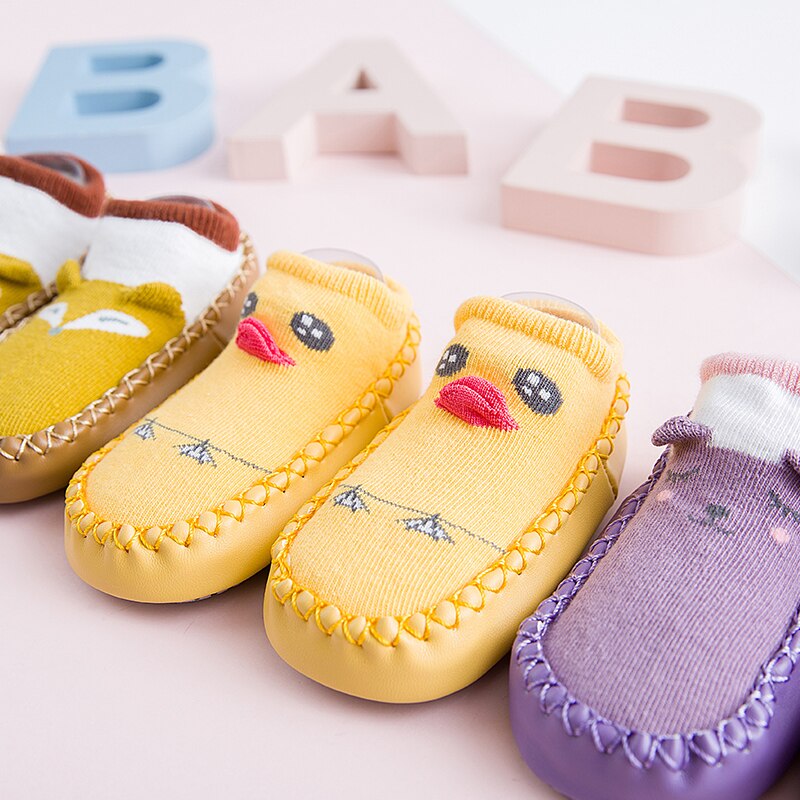 Zeven & Mami Lente Zachte Bodem Cartoon Floor Sokken Antislip Peuter Meisje Jongen Schoenen Floor Sokken Kinderen Kids indoor Leren Zool