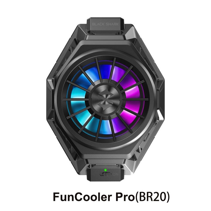 Original Black Shark 3 Pro 2 Pro FunCooler liquid Cooling Fan RGB Cool Light For xiaomi for samsung for iphone Phone Cooler fan: Black FunCooler Pro