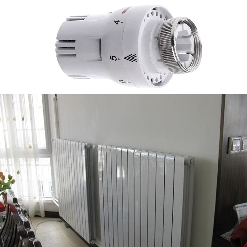 Home Heater Control Head Thermostat Valve Controller Winter Heater Valve Adjuster Thermostatic Heating System Supplies
